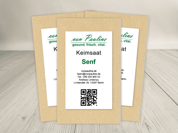 Senf Samen 3er Paket